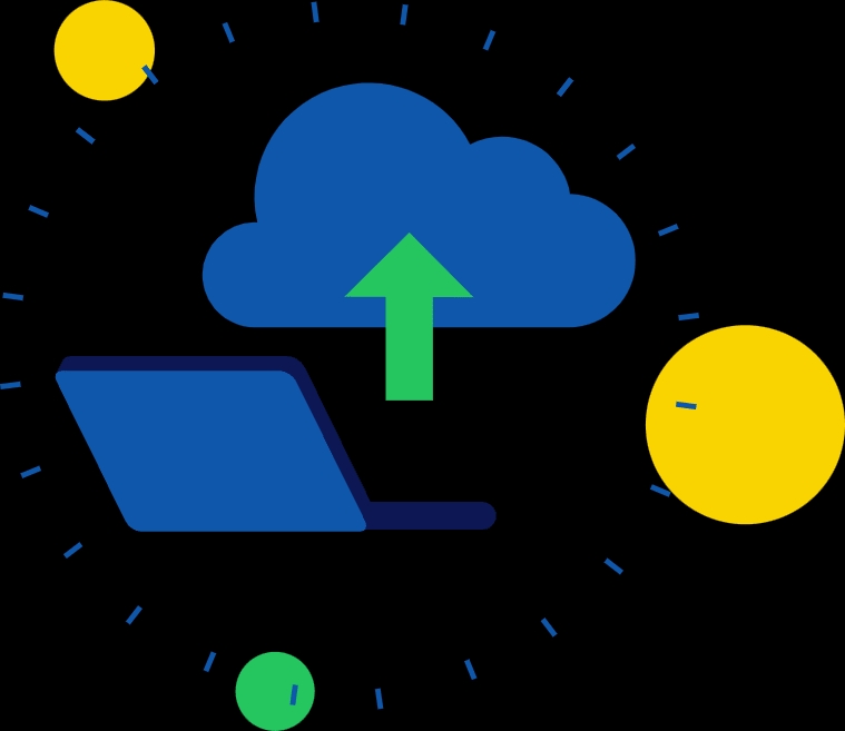 Illustration Data transfer at no extra charge