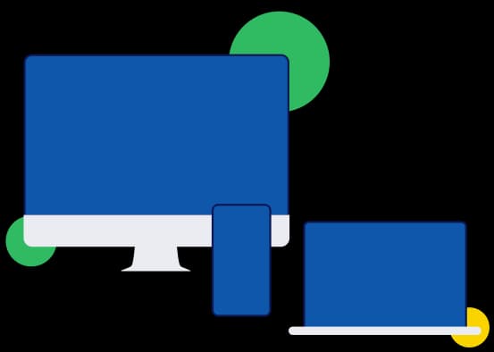 Icon Laptop and Smartphone