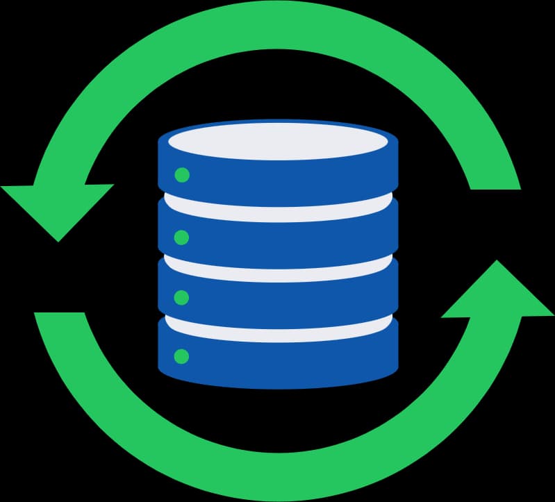 Illustration Tägliche Backups (über Support verfügbar)