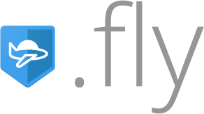 .fly domain logo